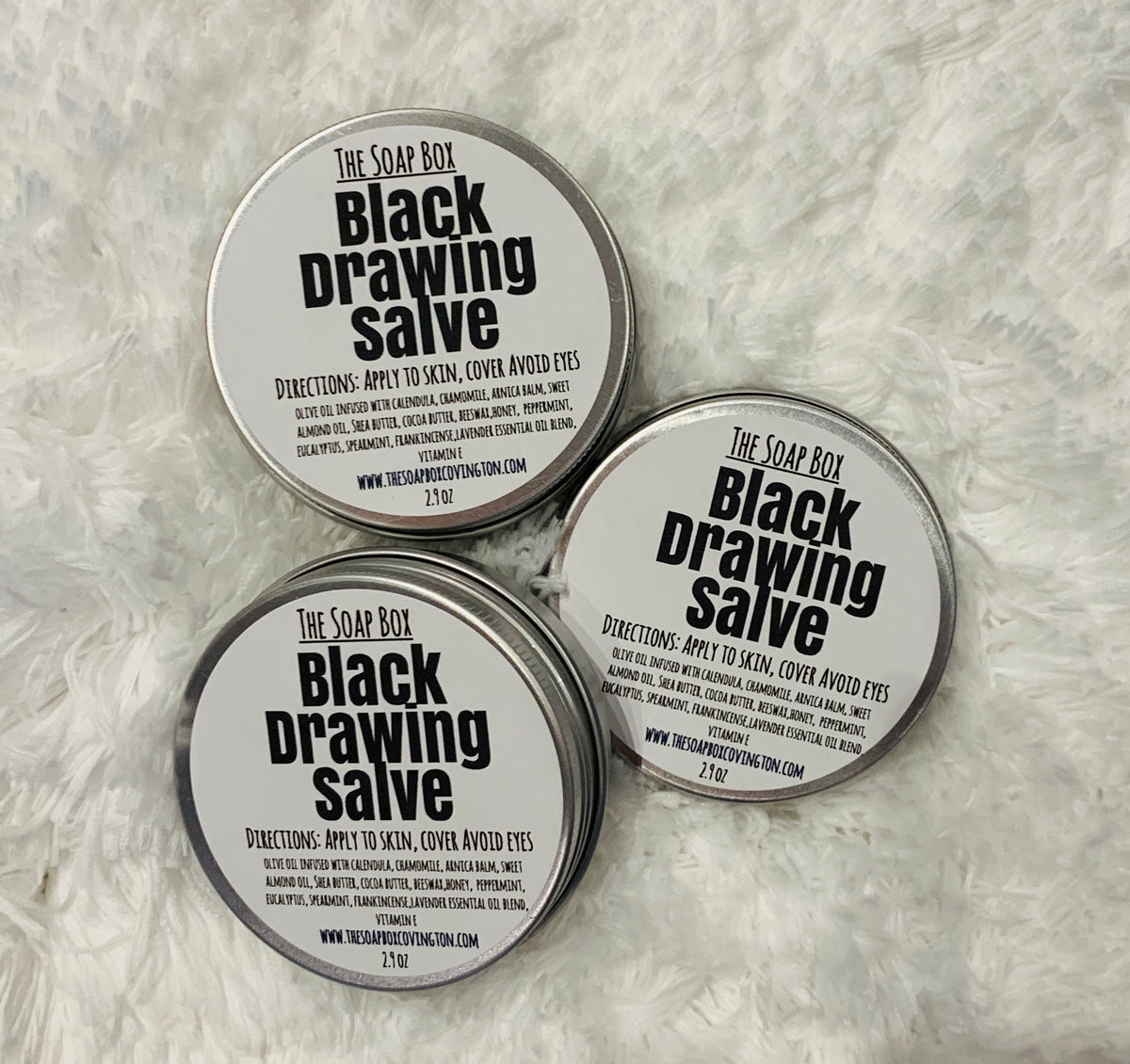 Black Drawing Salve – The Soap Box