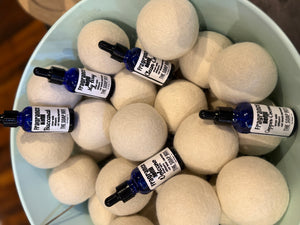 Wool dryer balls