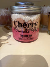 Cherry crumb pie bakery candle