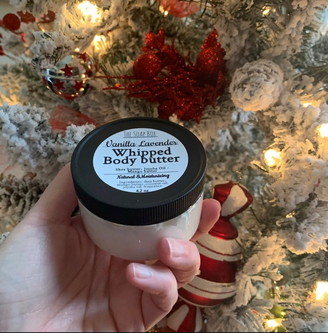 Whipped body butter