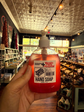 Vampire blood hand soap