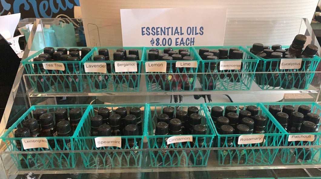 Essential oil bottles New