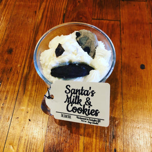 milk and cookies candle